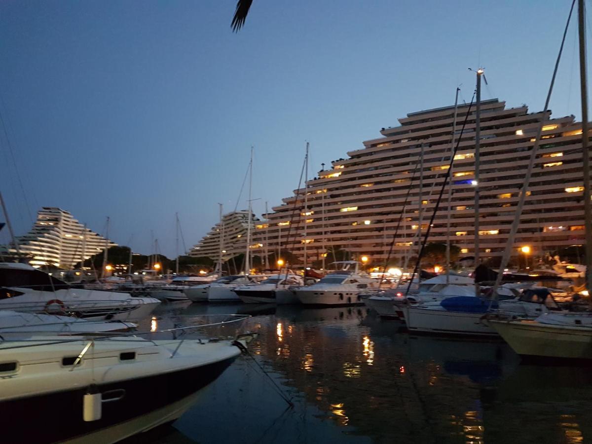 Lovely Apartment In Marina Baie Des Anges- Baronnet - Sew View, Free Parking Spaces On Site, Restaurants, Beach, Supermarket Вилньов Любе Екстериор снимка