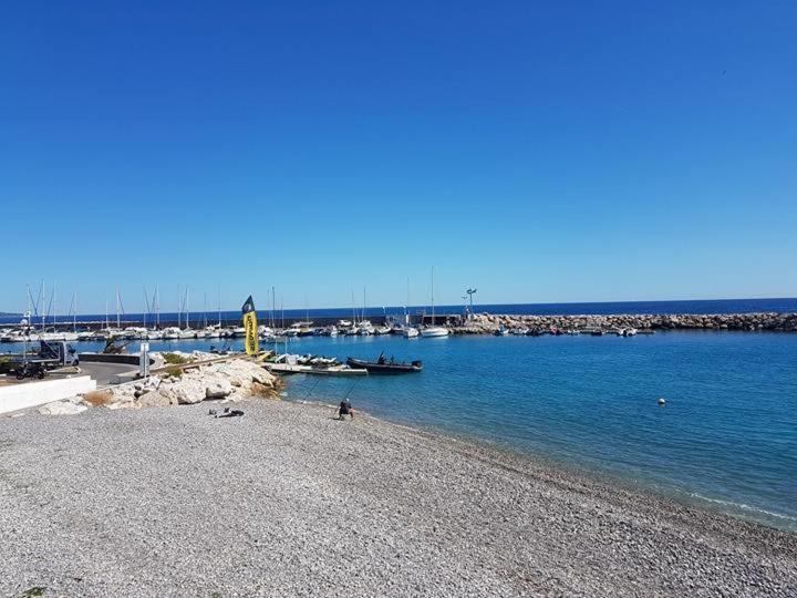 Lovely Apartment In Marina Baie Des Anges- Baronnet - Sew View, Free Parking Spaces On Site, Restaurants, Beach, Supermarket Вилньов Любе Екстериор снимка